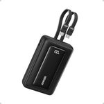 Anker Zolo Power Bank (2025 Upgraded Version), 45W Max Fast Charging, 20,000mAh Battery Pack, Dual Built-in USB-C Cables, USB-C&A Port, for iPhone 17/16 Series, Galaxy, and More