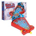 Point Games Pinball Arcade - Miniature Tabletop Baseball Board for Kids - Self-Contained & Safe Arcade Toy - Small Baseball Table Game- Pinball Machine for Kids - Ideal Toy for Boys and Girls