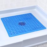 SlipX Solutions Blue Square Shower 