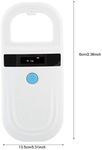 Liyeehao Pet Microchip Scanner Pet Tag Scanner 134.2kHz 125kHz FDX-B (ISO11784 / 11785) EMID RFID Pet Microchip Reader Pet ID Scanner Rechargeable Animal Chip for Animal/Pet/Dog/Cat/Pig