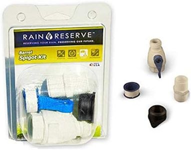 Rain Reserve 2012314 Rain Barrel Spigot Pack,White