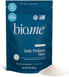 Bio.me Daily Prebiotic Fiber Powder Unflavored - 7g Per Serving - Soluble & Insoluble Fiber Supplement Powder for Women & Men - Digestive Health & Gut Health - GLP-1 Friendly, Sugar Free - 30 Servings