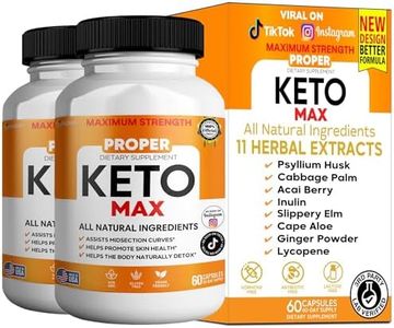 GREENVIFY Proper Keto Max Dietary Supplement, Maximum Strength, All Natural Ingredients, 60 Capsules, 30-Day Supply, Supports Skin Health and Natural Detox (2)