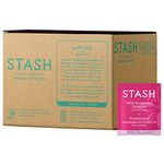 Stash Tea Wild Raspberry Hibiscus Caffeine Free Herbal Tea Bags, 100-Count Box