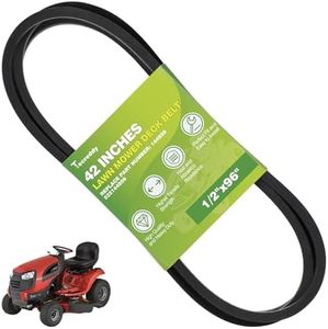 144959 Deck Belt for Craftsman LT1000 LT2000 LT3000 42'' Riding Lawn Mower Drive Belt Repalce 532144959 130801 532138255 138255 160855 24690 144959D Husqvarna Poulan AYP (1/2" X 96")