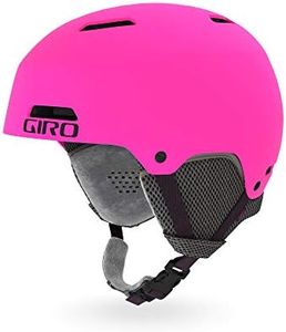 Giro Crue Kids Snow Helmet - Matte Bright Pink - Size S (52-55.5cm)
