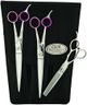 Geib Buttercut Dog Grooming Scissors, Stainless Steel Professional Dog Grooming Kit - Curved, Straight and Thinning Shears, 3 in 1 pet grooming kit