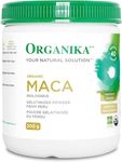 Organika Maca Certified Organic Powder- Gelatinized for High Bioavialability, Hormone Balance, Adaptogen to Help with Stress and Energy - 200 g