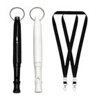 Dog Whistle, 2 Pack Ultrasonic Dog Whistle to Stop Barking Neighbors Dog, Professional Recall Dog Training Whistles, Adjustable Ultrasonic Silent Dog Whistle to make dogs come to you, with Lanyard