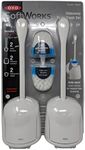 OXO SoftWorks 2-pack Toilet Brush Set with Replacement Heads