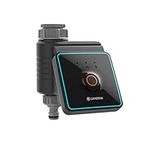 Gardena Water Control with Bluetooth® app: Automatic watering for gardens and balconies, configurable via the app, irrigation cycles in three schedules, 10 m range (01889-28)