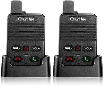 ChunHee Intercoms Wireless for Home, Full Duplex Intercom System for Elderly, 2 Way Radio Handsfree Room to Room Communication System Wireless Intercom System for Garage/Basement/Yard/Office/Apartment