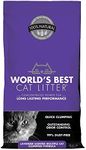 World's Best Multiple Cat Lavender Scented Litter for Cats 7 Pound