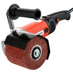 VOTOER 1400W Electric Burnishing Polishing Machine Handheld Electric Wire Drawing Machine Polisher Sander for Metal Stainless Steel Wood Polishing