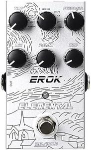 EROK Elemental Digital Delay Effect Pedal 9 Effects Support TAP and HOLD Mode Electric Guitar Pedal Parts