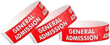 WristCo Red General Admission Tyvek