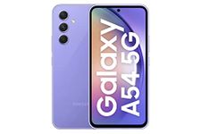 Samsung Galaxy A54 5G (Awesome Violet, 8GB, 256GB Storage) | 50 MP No Shake Cam (OIS) | IP67 | Gorilla Glass 5 | Voice Focus | Without Charger