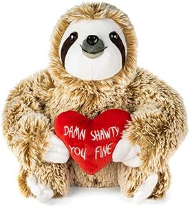 Birthday Gifts for Women - Sloth Stuffed Animal - Shawty You Fine for Her, Plush Stuffed Toy for Her