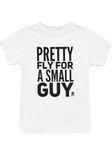 The Offspring Inspired Baby & Kids T-Shirt Boys | Pretty Fly for A Small Guy Child's/Baby T Shirt Cool Top - Toddler Gift Shirts, Child's 1st Birthday Gifts | (1-2 Years) White