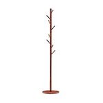 Sunon Coat Stand, Coat Rack, Solid Wood Coat Stand, Free Standing Hall Coat Tree with 8 Hooks for Entryway, Hallway