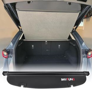 Drytuns Cargo Cover for Mazda CX5 2017-2026, Retractable Trunk Cover Anti-Peeping Privacy Shade for 2025 2026 Mazda CX5
