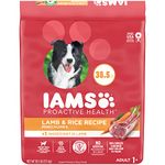 IAMS Proactive Health Dry Dry Dog Food for All Dogs – Lamb and Rice, 38.5 Pound Bag