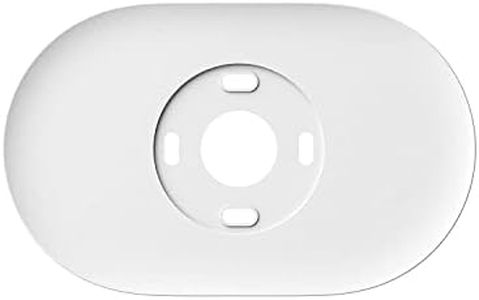 Google Nest Thermostat Trim Kit - Made for the Nest Thermostat - Programmable Wifi Thermostat Accessory - Snow