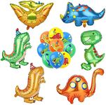 14 Pcs Dinosaur Balloons Dinosaur P