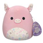 Original Squishmallows 7.5-Inch - Easter Squishmallows - Peter the Pig with Easter Print Belly