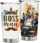 COOILELISOSY Boss Man Tumbler-Gifts