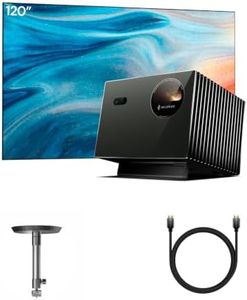 AWOL Valerion VisionMaster Pro2 with 120-inch Fresnel ALR Projector Screen and Ceiling Mount&HDMI Cable 12m