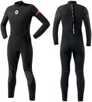 Men Wetsuits 3mm Full Body Neoprene Wetsuit for Men - Cold Water Wetsuit for Surfing, Diving, Snorkeling, Swimming, Kayaking & Water Sports