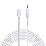 Liwinting 10m/32.8Ft DC Power Adapter Extension Cable, 1.35mm x 3.5mm Male to Female Jack DC 5 V Power Adapter Plug Extension Cord for DC Power Adapter, CCTV Security Camera etc. - White