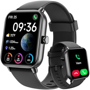 ENOMIR Smart Watch for Women Men with Bluetooth Call,Smartwatch with Alexa Built-in,Heart Rate SpO2 Sleep Monitor,5ATM Waterproof,Step Calorie Activity Trackers and Smartwatches for iOS&Android Phones