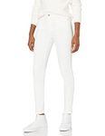 Amazon Essentials Women's Skinny Jean, White, 8