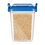 MILTON Silo 24 Plastic Storage Containers, 1 Piece, 23 Litres, Blue | Storage Jar | Kitchen Organiser | BPA Free | Stackable | Modular | Nestable