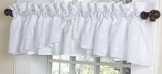 Sweet Jojo Designs Window Valance - White Eyelet