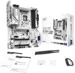 Asrock B760M Pro RS WiFi White Intel Micro ATX Motherboard DDR5 DIMM 7200 MHz 256 GB LGA1700 SATA3 6.0 Gb/s LED M.2