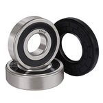 XiKe Front Load Washer Tub Bearing ＆ Seal Kit, Replacement Kenmore, Frigidaire, GE 131525500, 131275200 and 131462800 Etc.