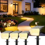 Linkind Solar Spot Lights Outdoor, 