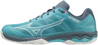 Mizuno Men's Exceed Light Sneaker, Maui Blue-White, 10.5 US