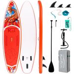 FunWater Stand Up Paddle Board Ultra-Light Paddleboard with Inflatable SUP Accessories for Adults & Youth of All Skill Levels