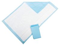 Medline Protection Plus Incontinence Disposable Bed Pads 60 x 90 cm - Pack of 25 (6 Packs of 25)