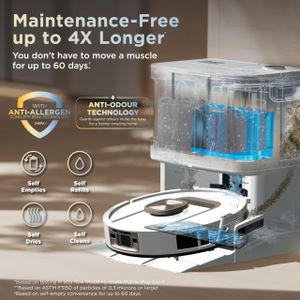 Shark ThermaCharged Robot Vacuum – Self-Charging Smart Cleaner