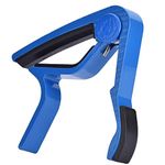 Richer-R Quick Change Tune Guitar Capo Aluminium Alloy Lightweight & Good Hand Feeling (Blue)