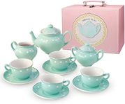 Bright Stripes Porcelain Tea Set 13