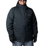 Columbia Men's Whirlibird V Interchange Jacket, Black Melange, Small