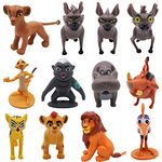 Lion King Figures for Cake Toppers Lion King Mini Figures Set Cake Decoration Action Figures Lion King Birthday Decorations Landscape Ornaments Office Home Decor Party Favors for Kids Birthday P