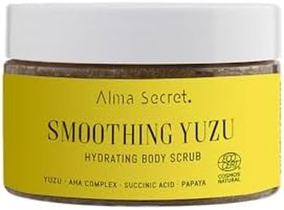 Exfoliante Corporal Yuzu con Aha, Body Scrub con Enzimas de Papaya y Ácido Succínico, Body Scrub Exfoliante Corporal para Todo Tipo de Pieles, ECOCERT COSMOS NATURAL (250 ml)