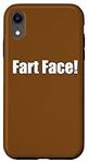 iPhone XR "Fart Face!" Insults from